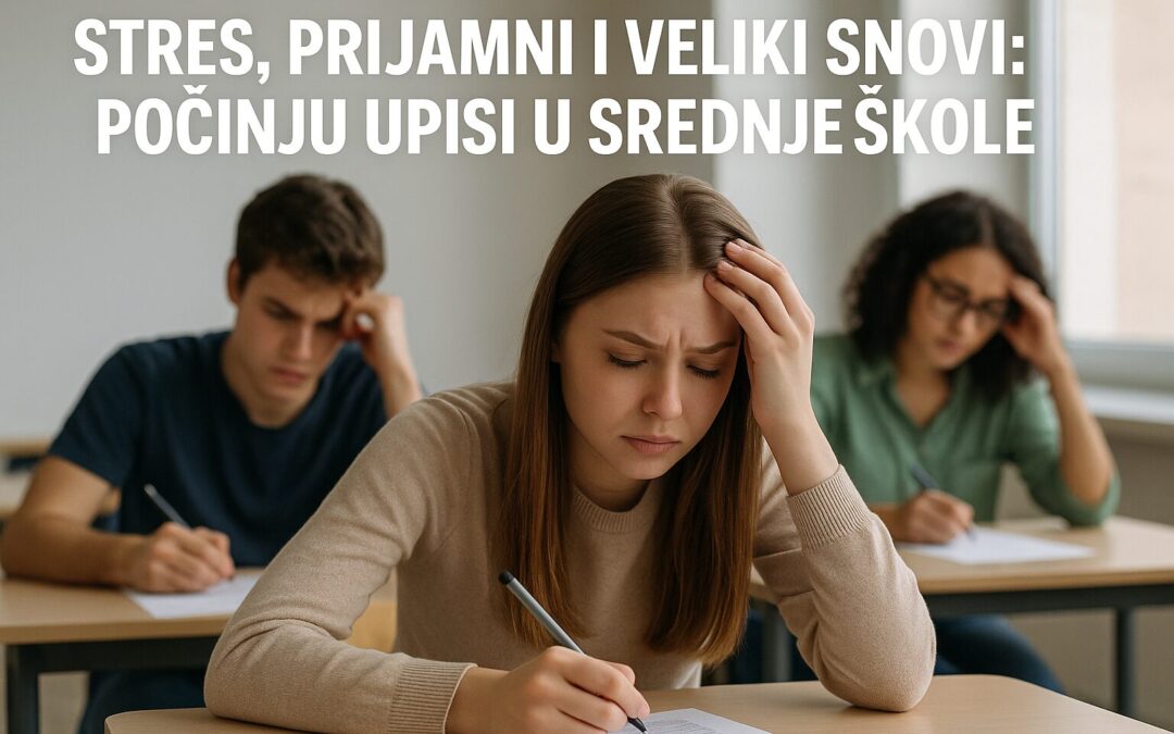 Započele prijave učenika u sustav upisa u srednje škole