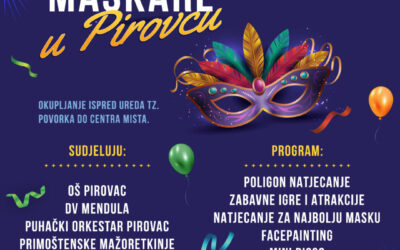 Poziv učenicima na sudjelovanje na maškarama