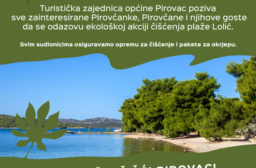 Eko akcija čišćenja plaže Lolić