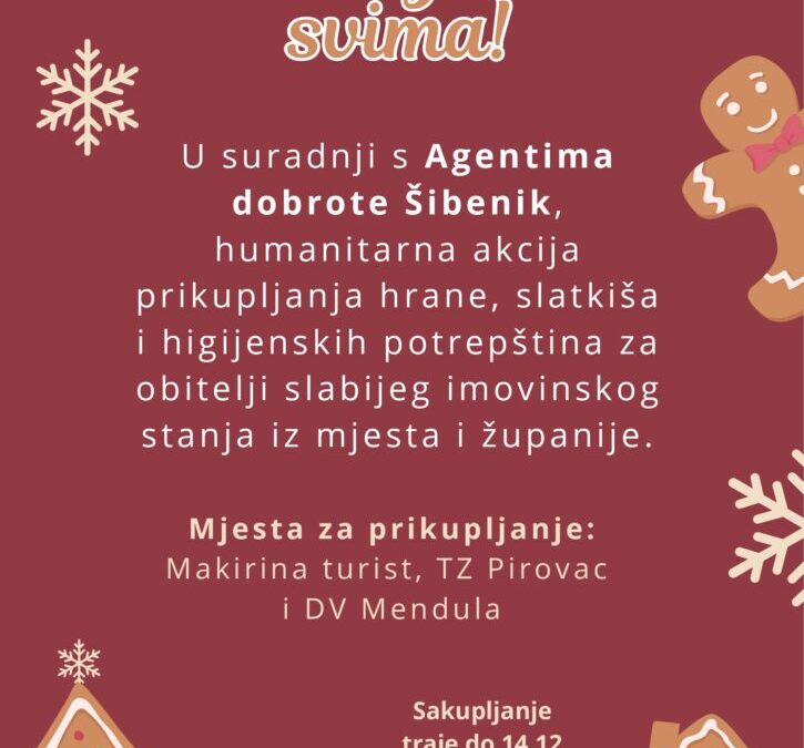 Neka Božić bude svima – humanitarna akcija