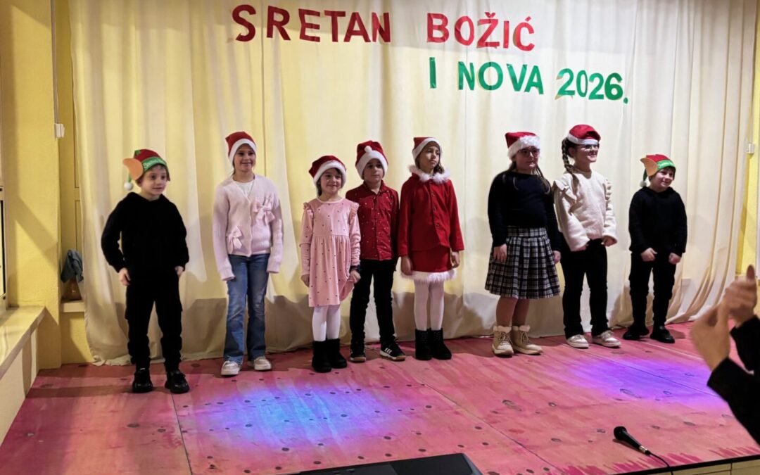 Božićna priredba puna smijeha, plesa i pjesme