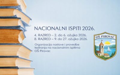 Sljedeći tjedan započinju nacionalni ispiti za učenike 4. i 8. razreda