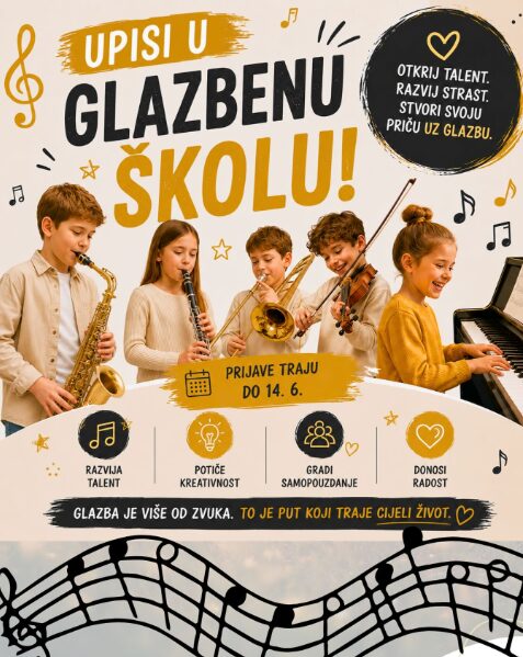 Upisi u glazbenu školu