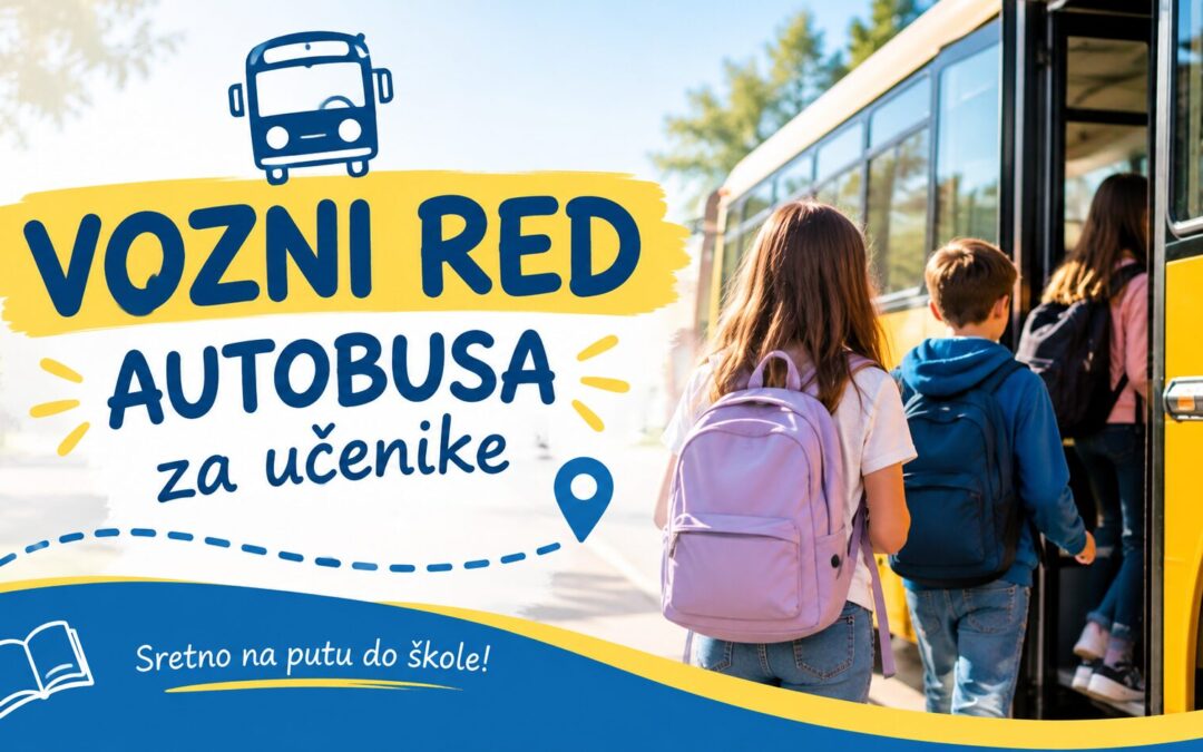 Vozni red autobusa za učenike