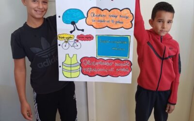 Sigurno u prometu – petaši izradili edukativne plakate